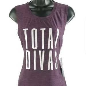 Tapout Womens Activewear Purple Tank Top Sz S